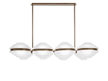 ELLEPI - LED glass and metal pendant lamp by Italamp