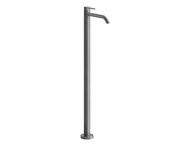 FLESSA - Floor standing stainless steel washbasin mixer by Gessi