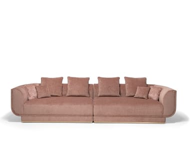 FOSTER - Velvet sofa by Visionnaire