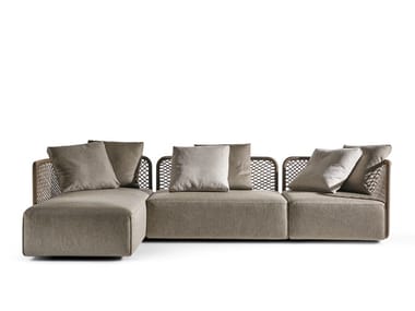 T-PAD OUTDOOR - Modular fabric garden sofa by Twils