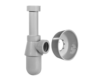 RETTANGOLO - Washbasin polyethylene siphon by Gessi