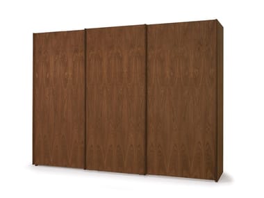 HANGAR LIGHT - Wardrobe in veneered blockboard and solid wood by Riva 1920