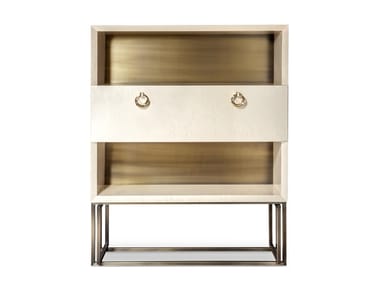 VOYAGE - Wooden highboard with drawers by Cantori