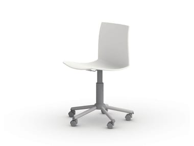 JOIN - Height-adjustable chair with 5-spoke base by Nidi