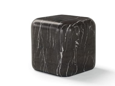 LAPIS - Square marble bedside table by Amura