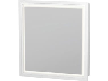 LC 7650 - Wall-mounted mirror with integrated lighting by Duravit
