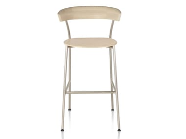 LEEWAY - Wooden stool by Herman Miller