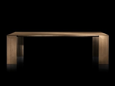 LY - Rectangular solid wood table by Henge