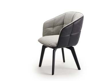 MARLA ARMCHAIR HIGH - Chair with high armrests by Freifrau