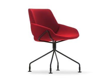 MONK - Fabric chair with armrests by Prostoria
