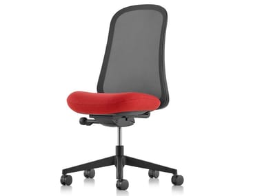 LINO - Ergonomic swivel office chair with castors by Herman Miller