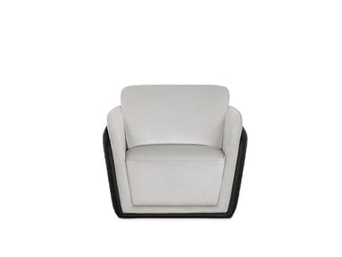 OPERA - Velvet armchair with armrests by Luxxu