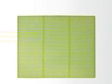 ORTO - Contemporary style handmade rectangular fabric rug by Paola Lenti
