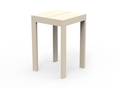POSIDONIA - Square aluminium high table by Vondom