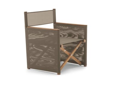 ORSON - Garden folding Batyline easy chair by RODA