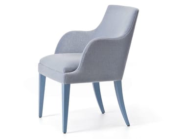 ONDA 03 / 103 - Upholstered fabric easy chair with armrests by Very Wood