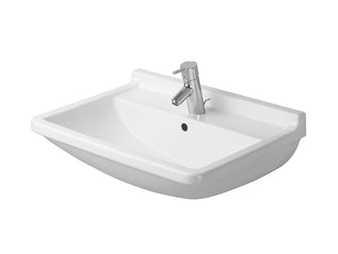 STARCK 3 - Ceramic washbasin with overflow by Duravit