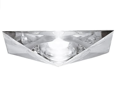 CHEOPE - Recessed crystal spotlight for false ceiling by Fabbian