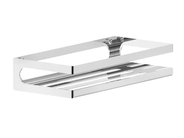 RILIEVO - Metal bathroom wall shelf by Gessi