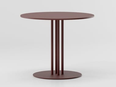 RINGER - Round aluminium table by Kettal