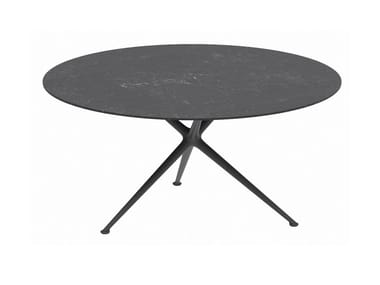 EXES - Round ceramic garden table by Royal Botania