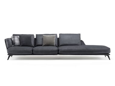 MORRISON - Sectional fabric sofa by Arketipo