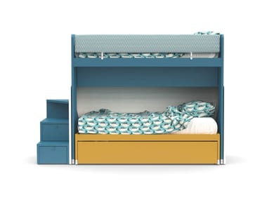 SLOT - Trundle Kids bunk bed by Nidi