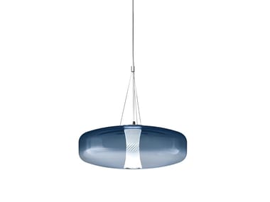 SOLENE - LED blown glass pendant lamp by Italamp
