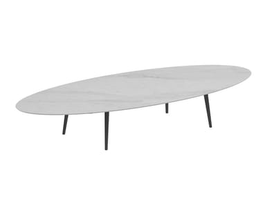 STYLETTO - Oval garden side table by Royal Botania