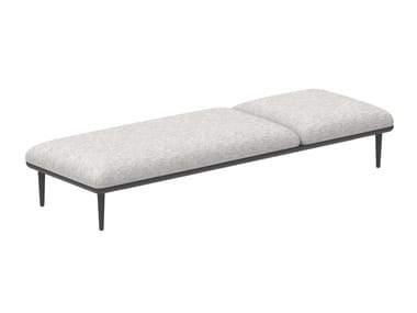 STYLETTO LOUNGE - Recliner fabric sun lounger by Royal Botania