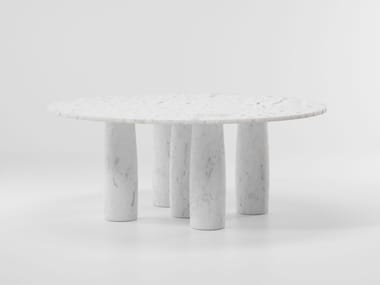 Il Colonnato Round Marble Dining Table by Kettal – TRDST