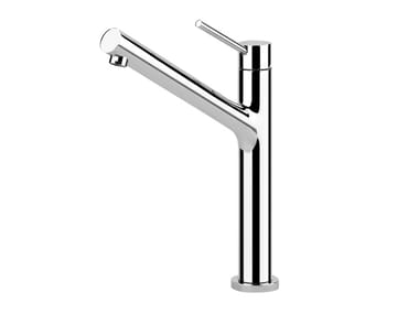 THALIUM - Countertop brass kitchen mixer tap by Gessi