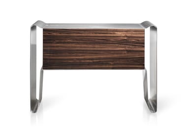 THE WHY - Steel and wood chest of drawers by Sicis