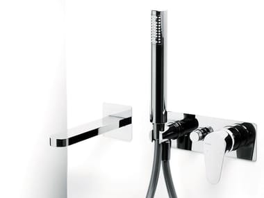 TIP - Wall-mounted bathtub set with hand shower by Ritmonio