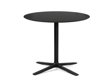 TRIFIDAE - Round garden table with 4-star base by Prostoria