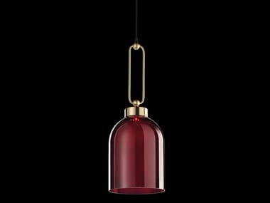 VALENTINA 4025/S - LED blown glass pendant lamp by Italamp