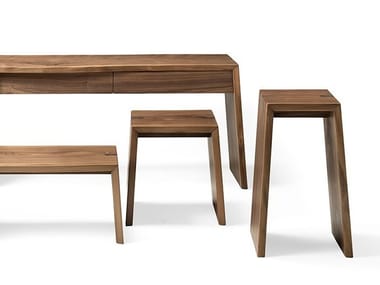 LEONARDO L1022/47 - Solid wood stool by Arte Brotto
