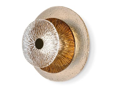 ANDROMEDA - Blown glass wall lamp by Sicis