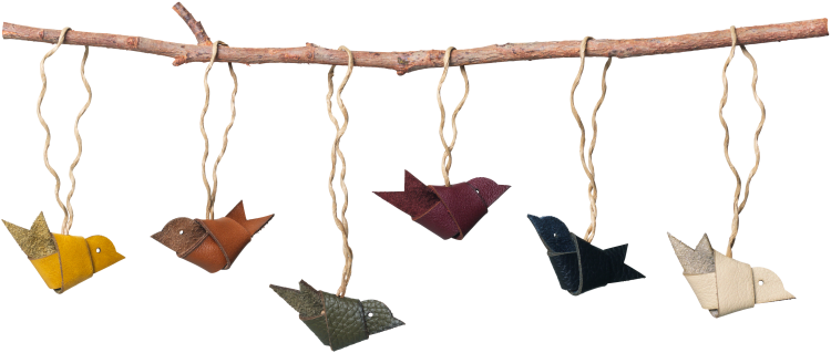 Leather Birds | 6 pcs (Request Info)