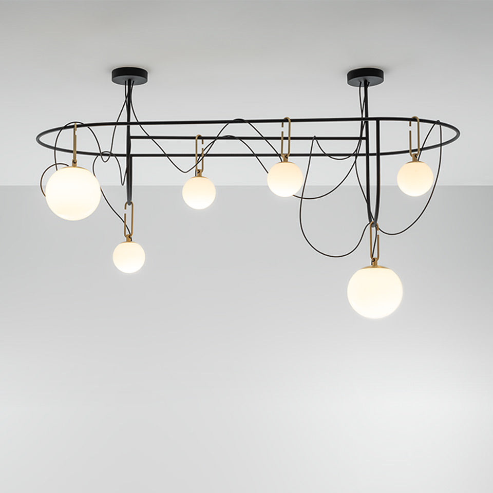nh S5 Elliptic Suspension Lamp by Artemide