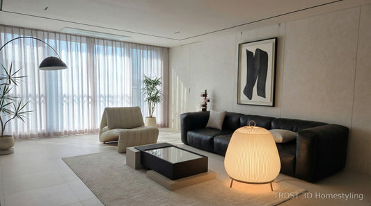 Vibia와 함께하는 모던 & 미니멀 스타일 거실 인테리어 스타일링