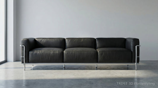 Cassina와 함께하는 모던 & 미니멀 & 컨템포러리 스타일 침실 겸 서재 겸 원룸 인테리어 스타일링