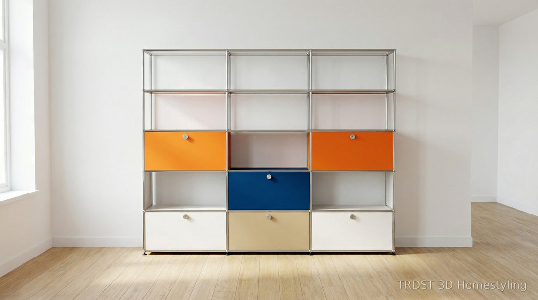 USM Haller와 함께하는 모던 스타일 거실 인테리어 스타일링