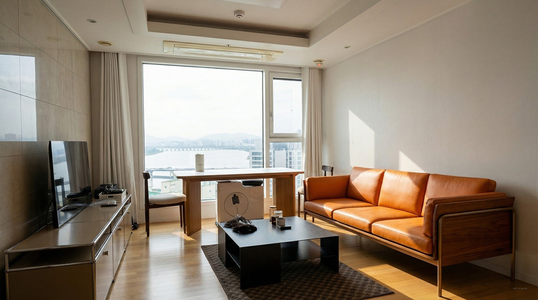 Carl Hansen & Søn와 함께하는 모던 스타일 living room 인테리어 스타일링