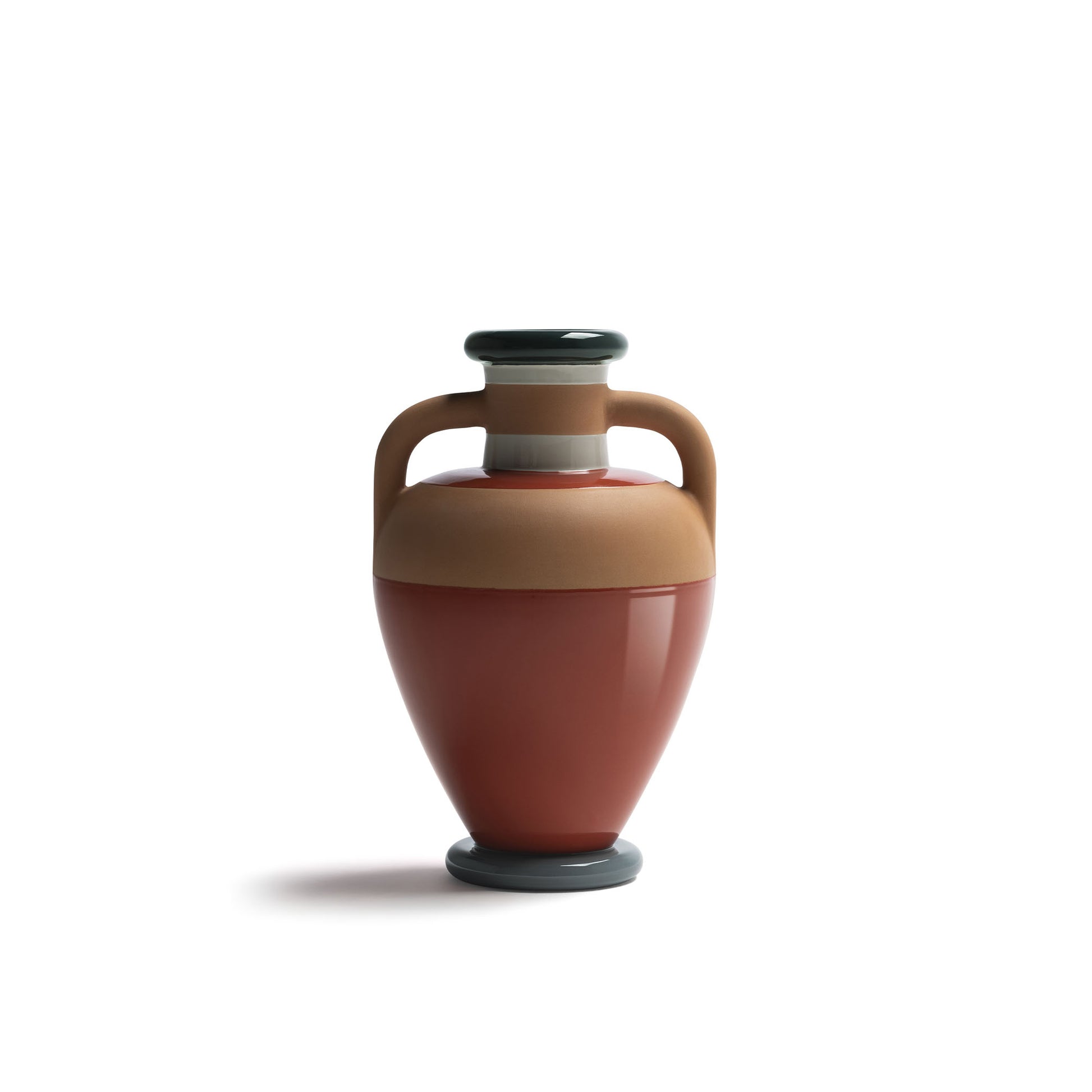 Ikiperu - Ceramic Vase by Poltrona Frau #EARTH BROWN