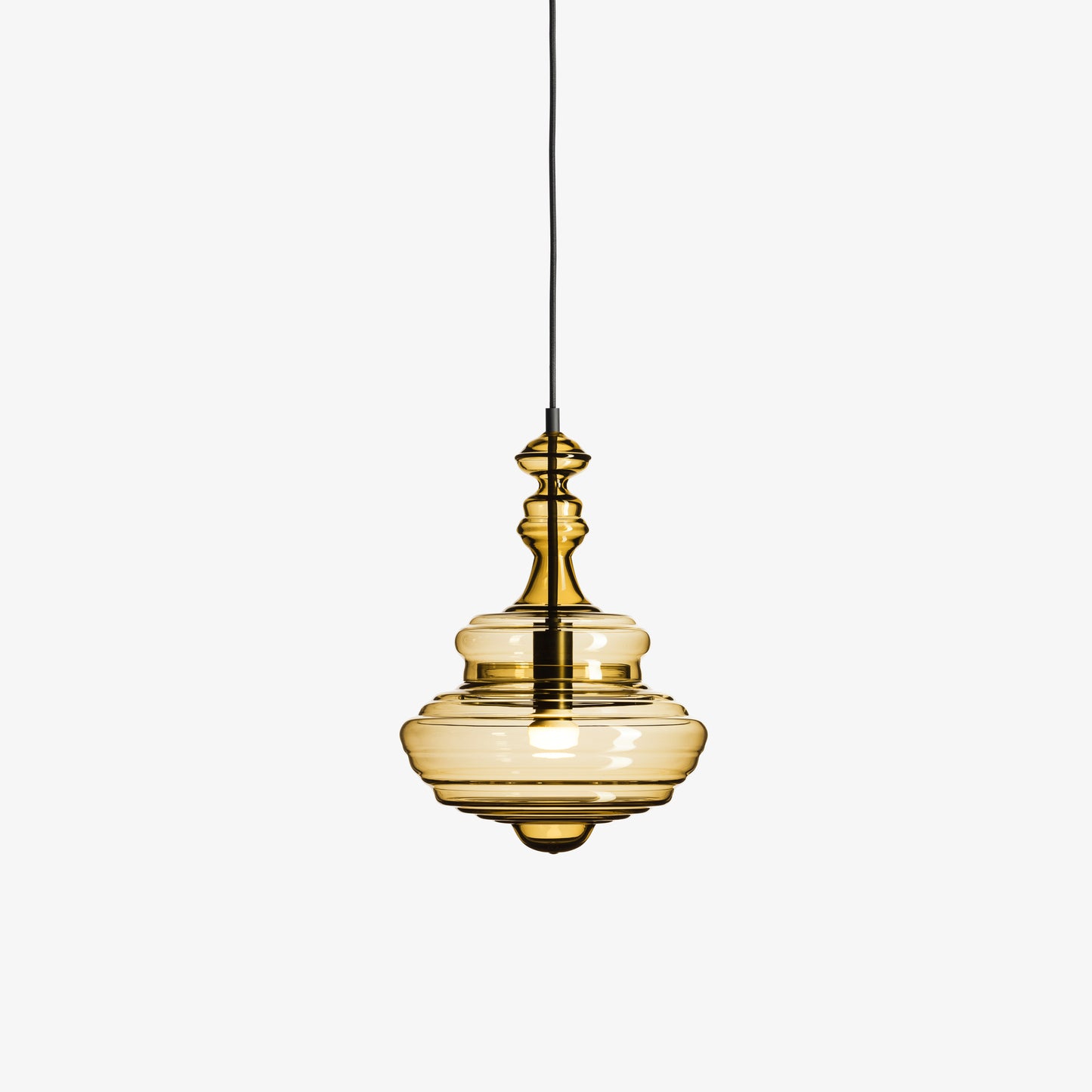 Neverending Glory Bolshoi Theatre Pendant Lamp by Lasvit #S / Smoke