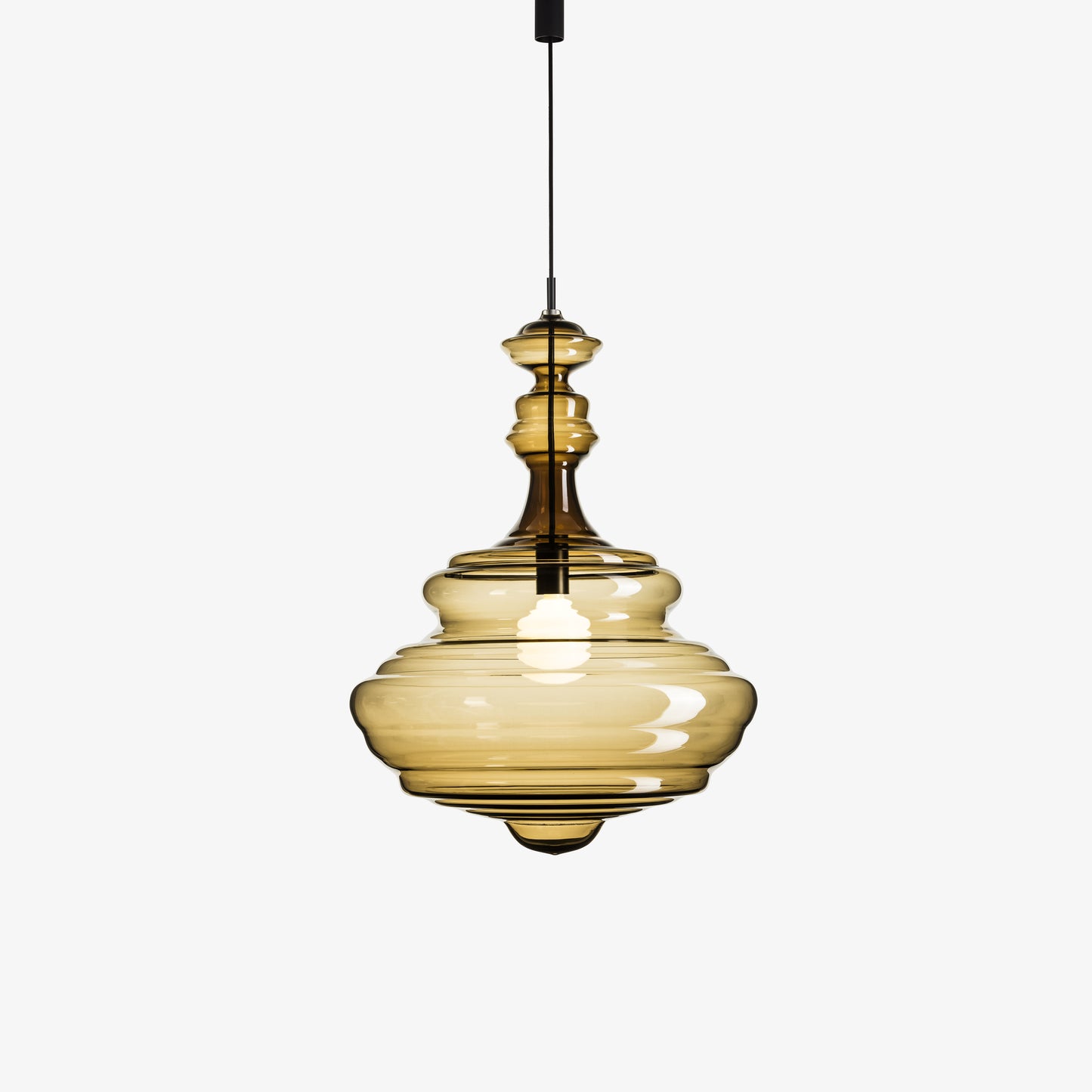 Neverending Glory Bolshoi Theatre Pendant Lamp by Lasvit #L / Smoke