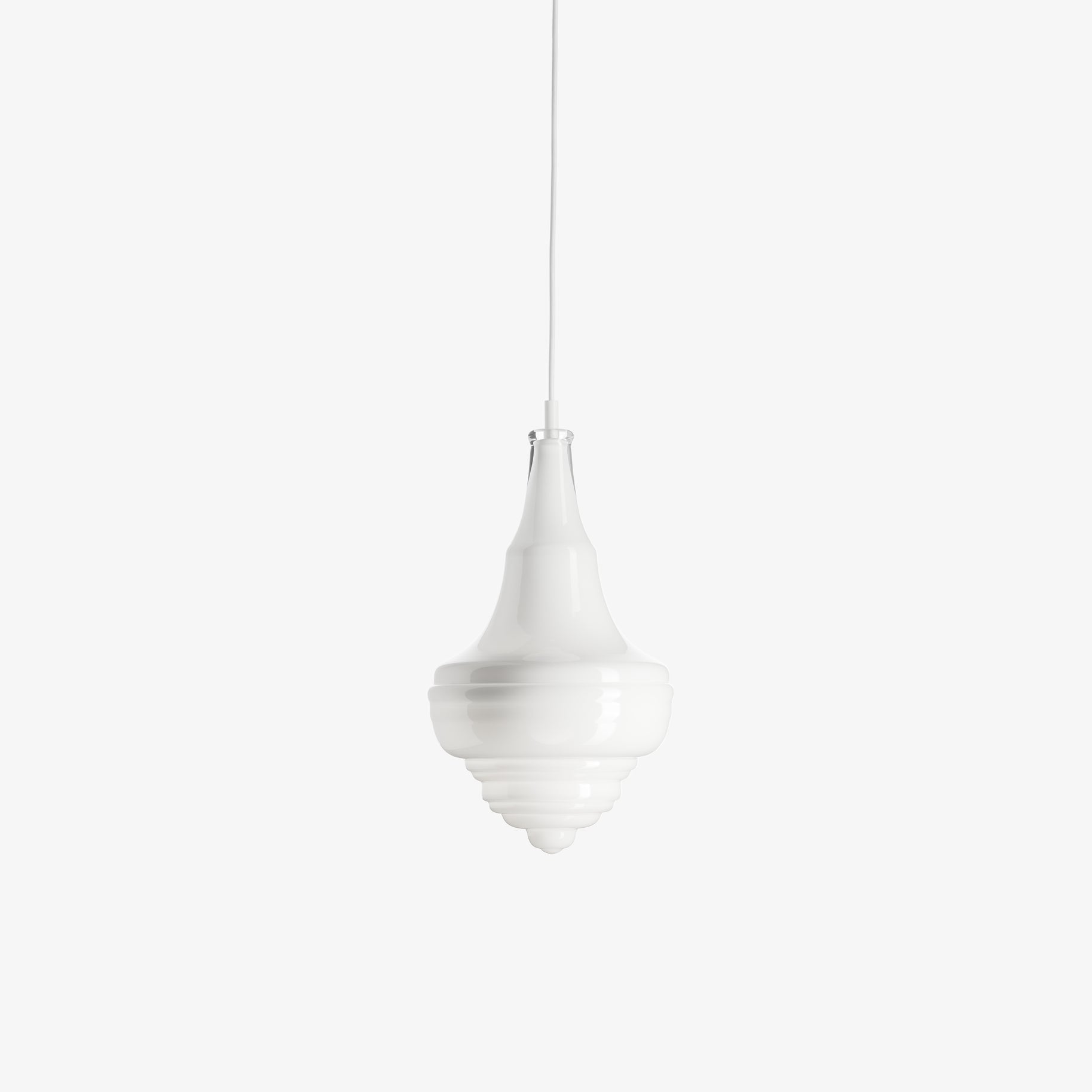 Neverending Glory Prague Estrate Theatre Pendant Lamp by Lasvit #S / Opal