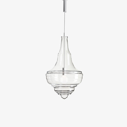 Neverending Glory Prague Estrate Theatre Pendant Lamp by Lasvit #L / Clear