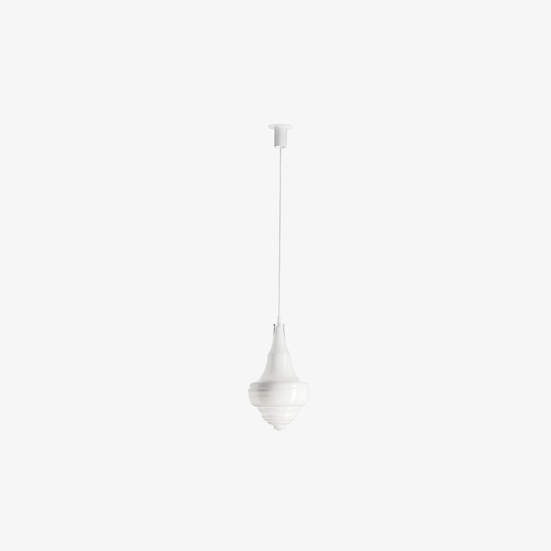 Neverending Glory Prague Estrate Theatre Pendant Lamp by Lasvit #S / Opal